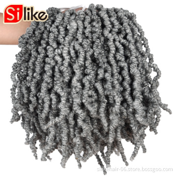 New Style Pre Twisted Passion Bomb twist Crochet Hair Synthetic Braiding Goddess 2X Crochet Havana Synthetic Afro Twist Braiding